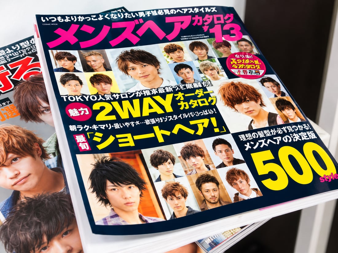 ヘアカタログ通りのスタイルにも対応